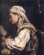 Domenico Fetti Girl Reading oil painting reproduction